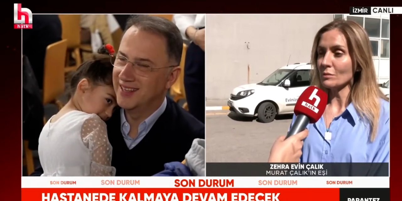 Eşi Murat Çalık'ın son durumunu açıkladı!