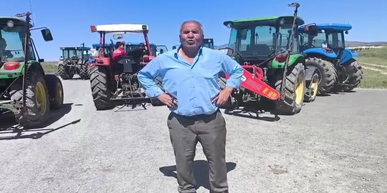Kars’ta köylüler yol kesip eylem yaptılar