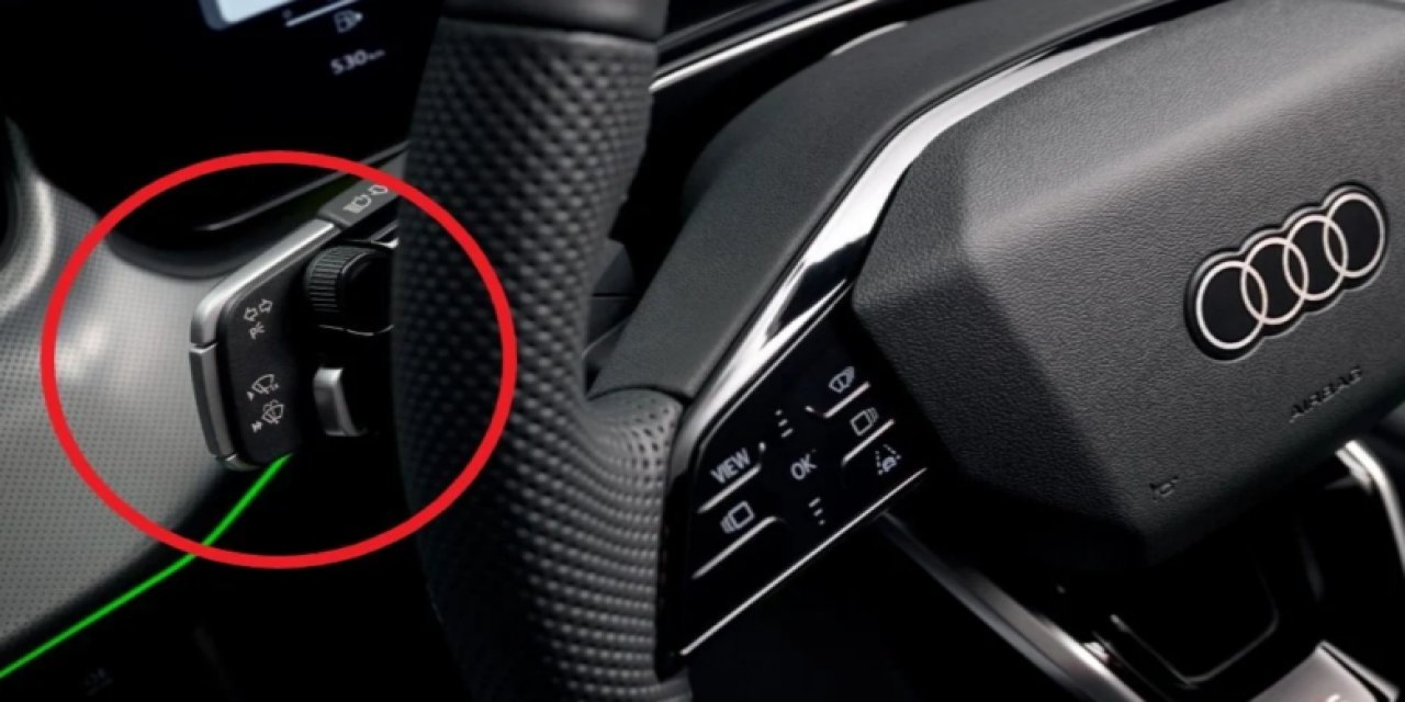 Sinyal, far ve silecekler: Hepsi tek tuşta birleşiyor!