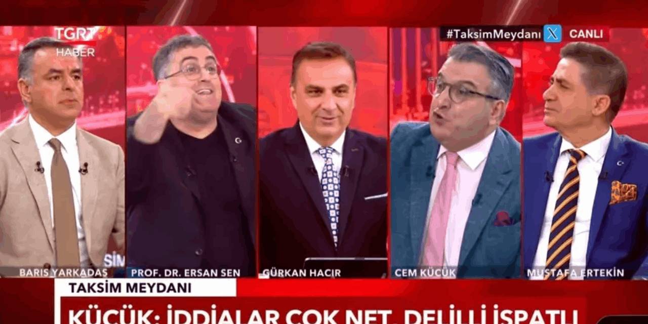 Ersan Şen ile Cem Küçük birbirine girdi!