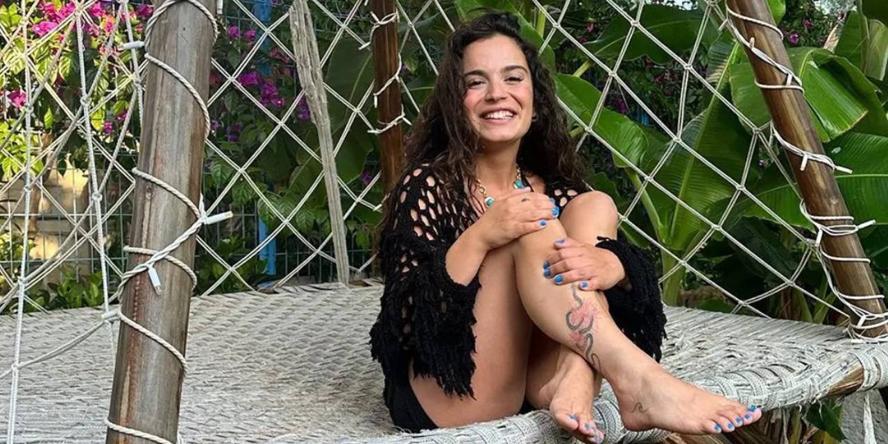 Aslı Bekiroğlu'nun yeni aşkı rapçi çıktı! Belindeki bandaj dikkat çekti