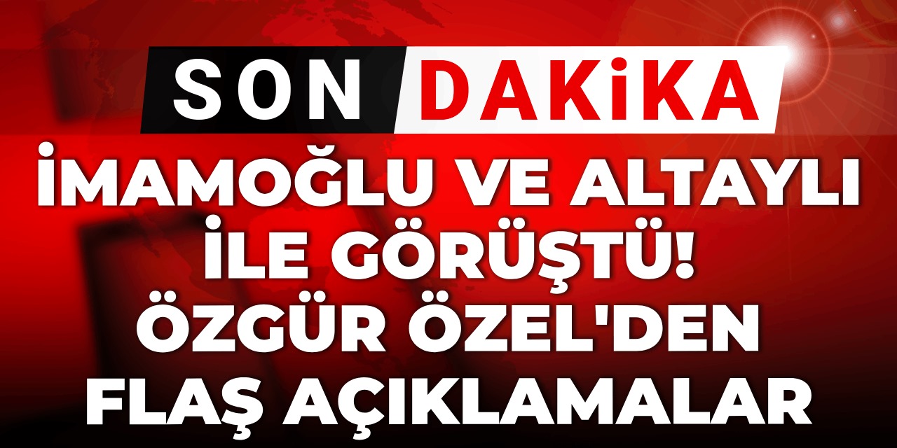 Özel’den Kılıçdaroğlu’na üstü örtülü kayyum mesajı! "Allah kimseyi milletin gözünde butlan vaziyete düşürmesin"