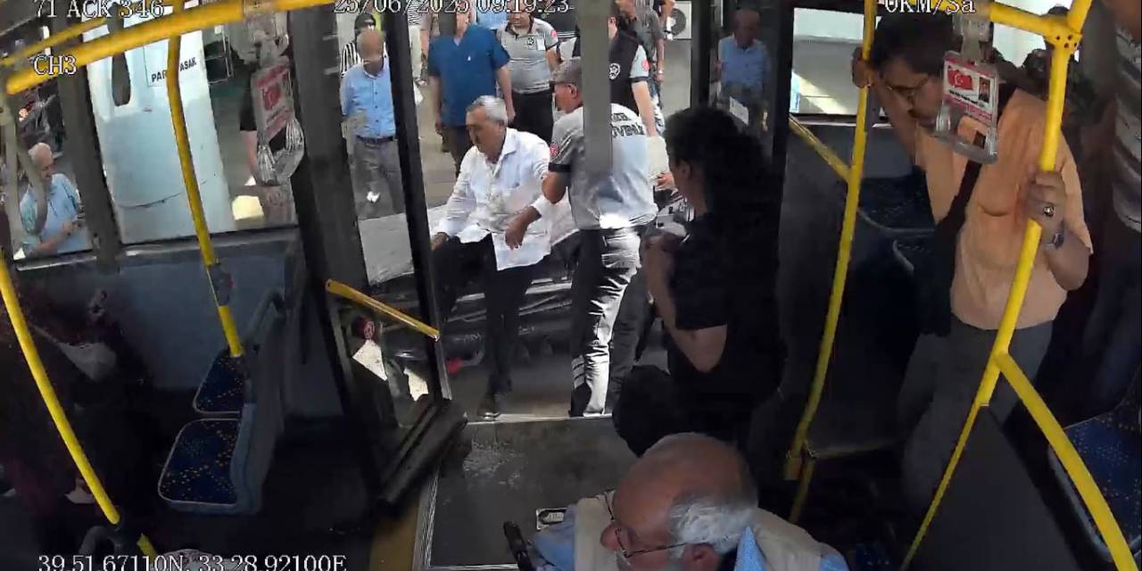 Fenalaşan yolcuyu hastaneye halk otobüsü götürdü