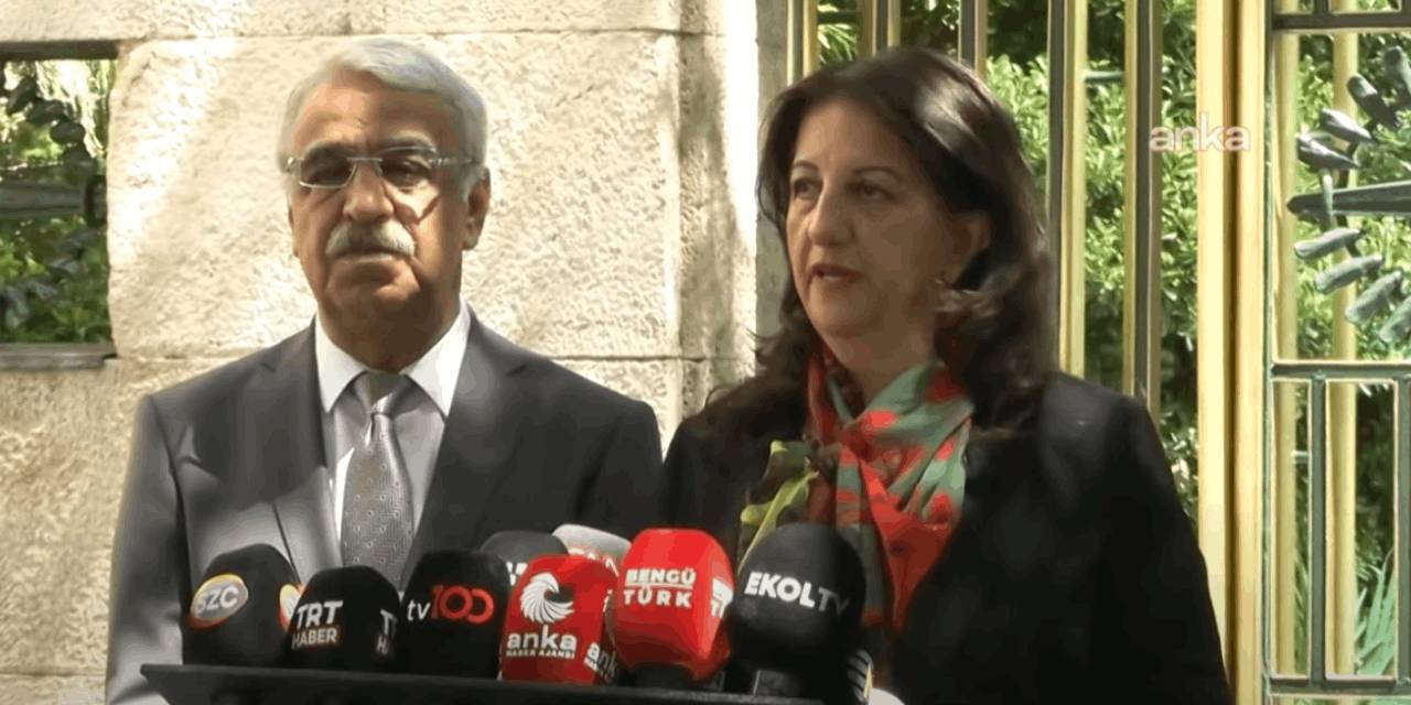 DEM Parti heyetinden TBMM Başkanı Numan Kurtulmuş'a ziyaret