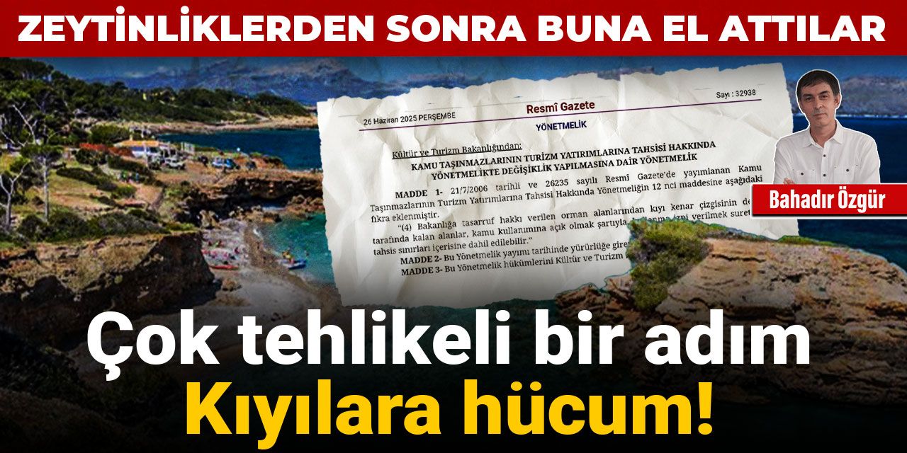 Çok tehlikeli bir adım: Kıyılara hücum!