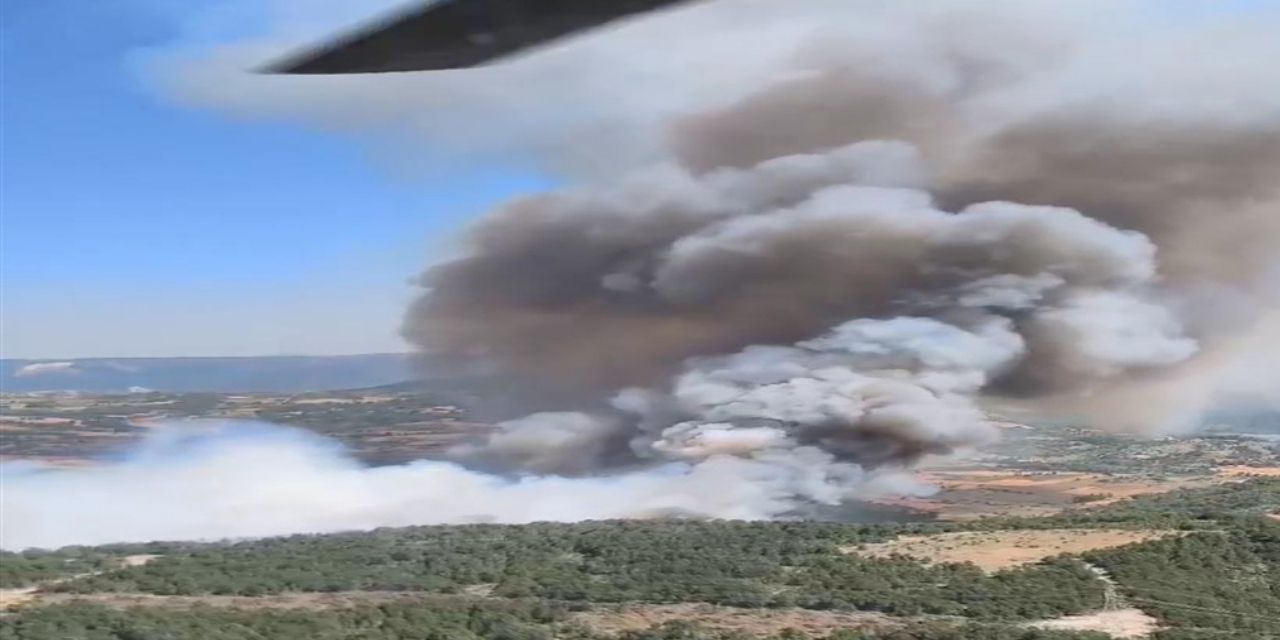 Bilecik Gölpazarı'nda orman yangını: Müdahale sürüyor
