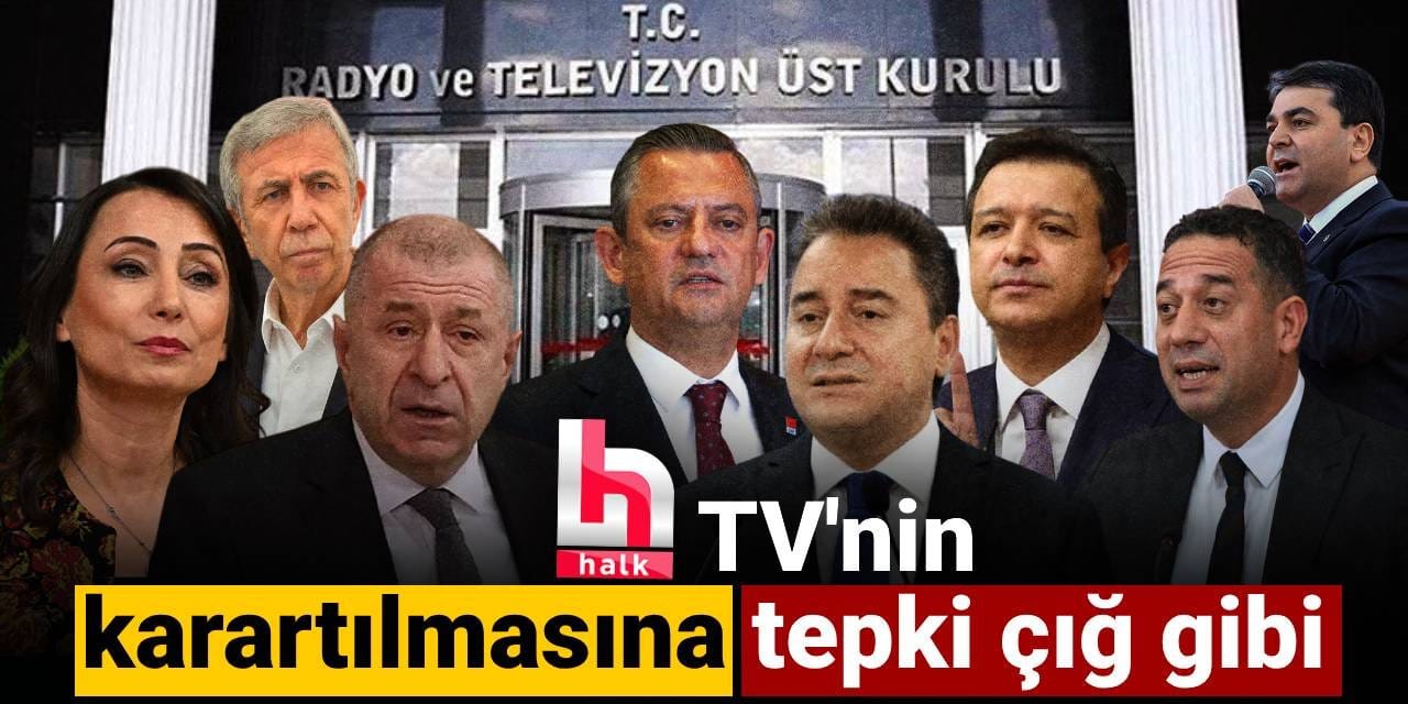 Halk TV'nin karartılmasına tepki çığ gibi