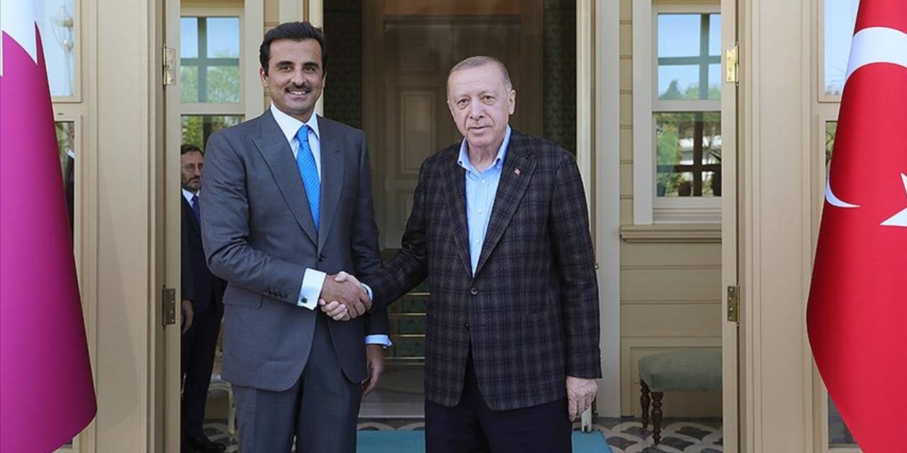 Erdoğan Katar Emiri ile görüştü