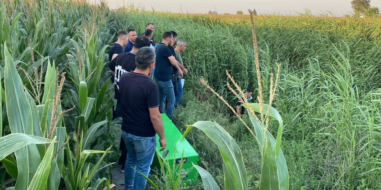 Dere yatağındaki sazlık alanda erkek cesedi bulundu