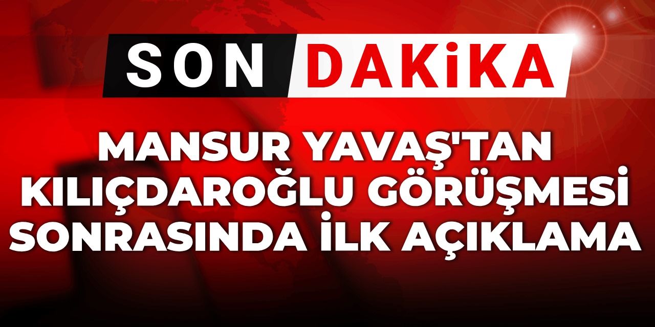 Son Dakika | Mansur Yavaş'tan Kılıçdaroğlu'na açık mesaj! "Torunlarımız dahi bizi affetmez"