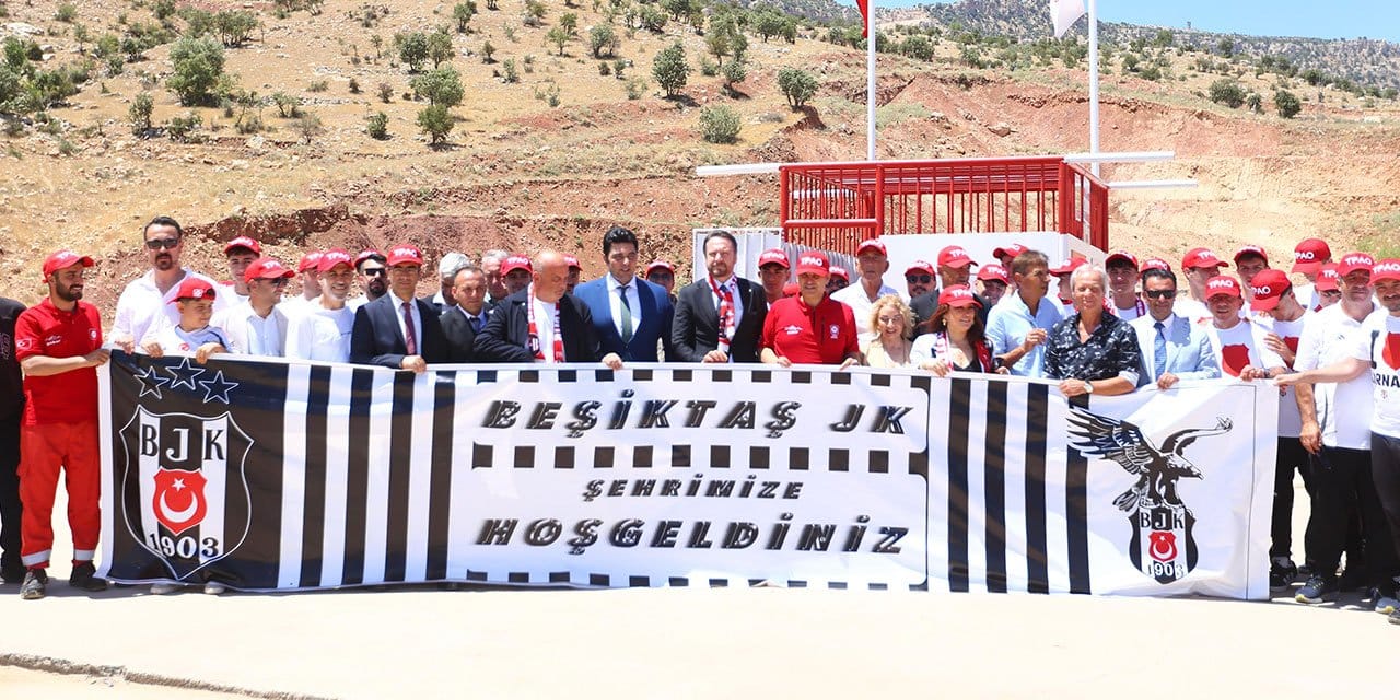 Beşiktaş Gabar'da maç yaptı