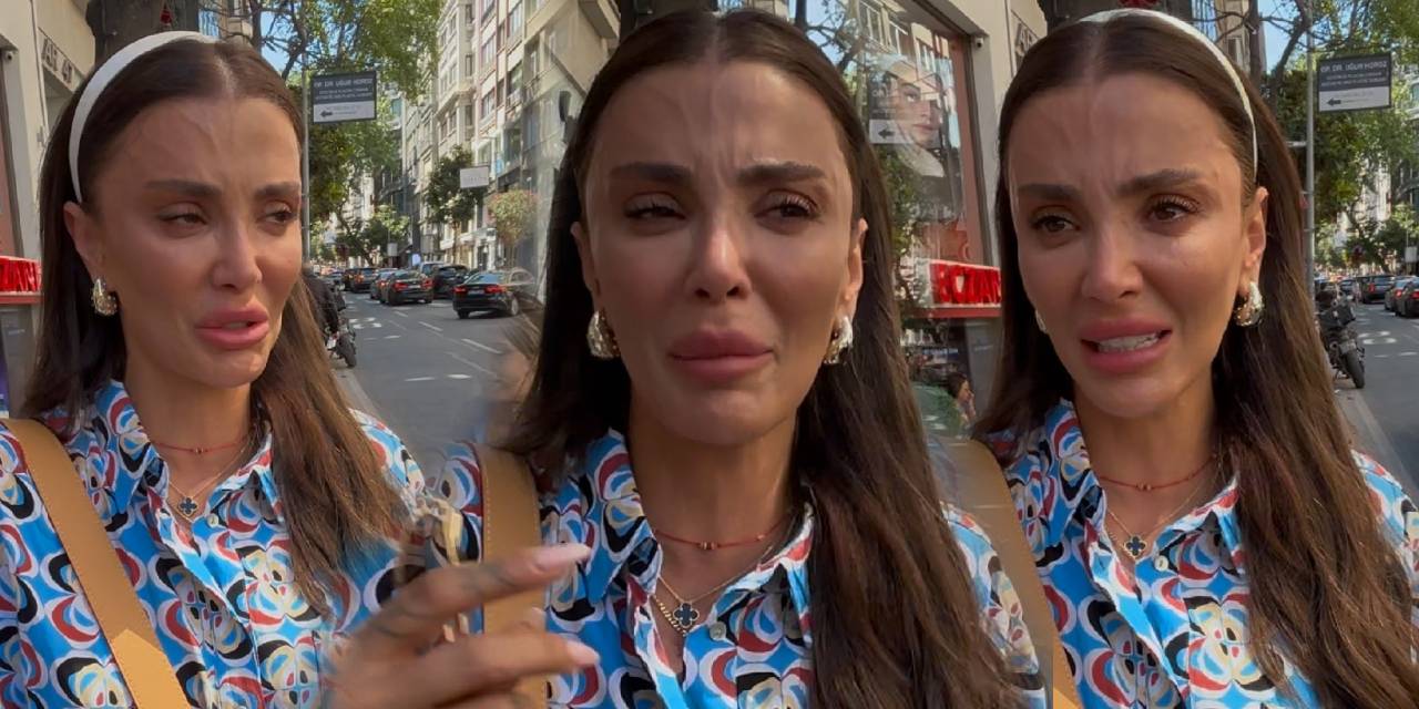 Özge Ulusoy 'kimse bilmiyor' dedi: Nişantaşı sokaklarında hüngür hüngür ağladı