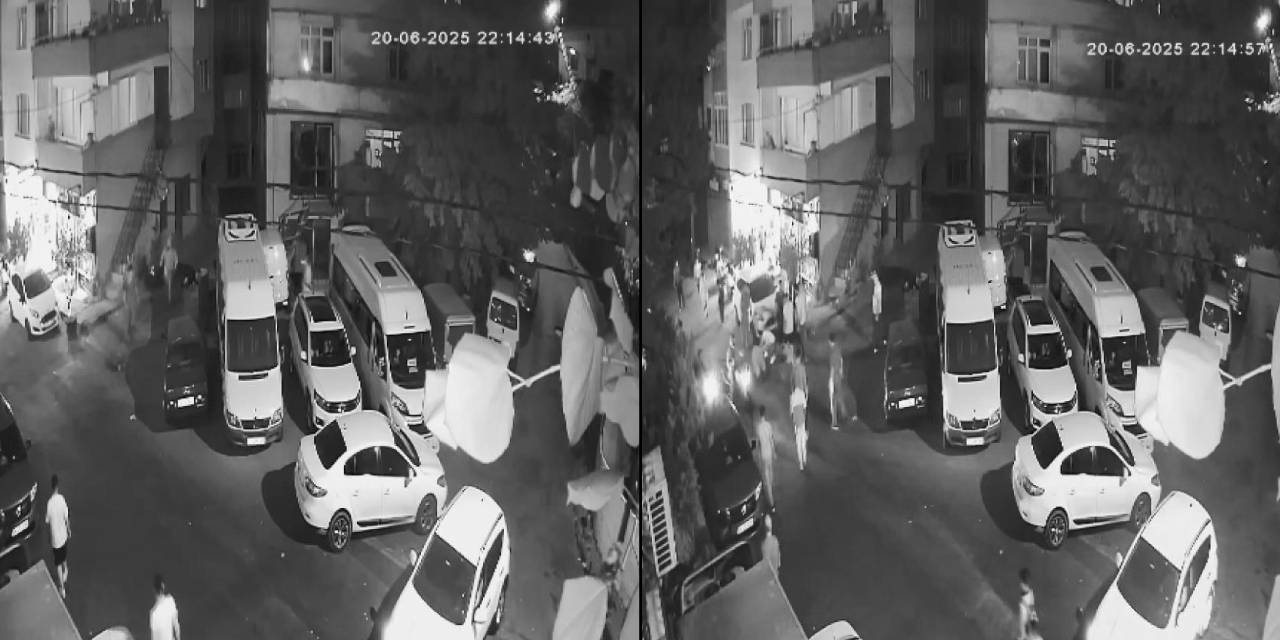 Sokak ortasında hem kadını hem hasta adamı darp etti!