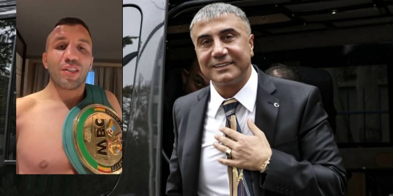 Türk boksör şampiyonluğunu Sedat Peker'e ithaf etti