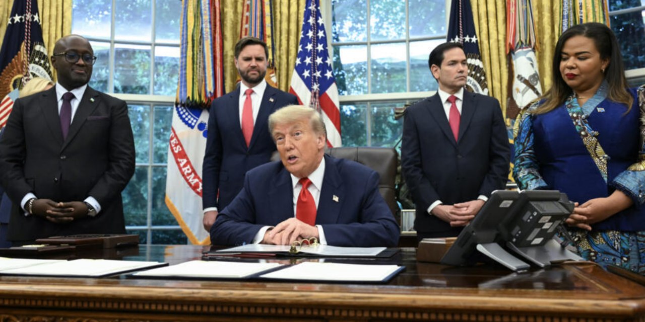 Afrika'daki 30 yıllık savaş bitince Trump gözünü hem nobele hem de madenlere dikti