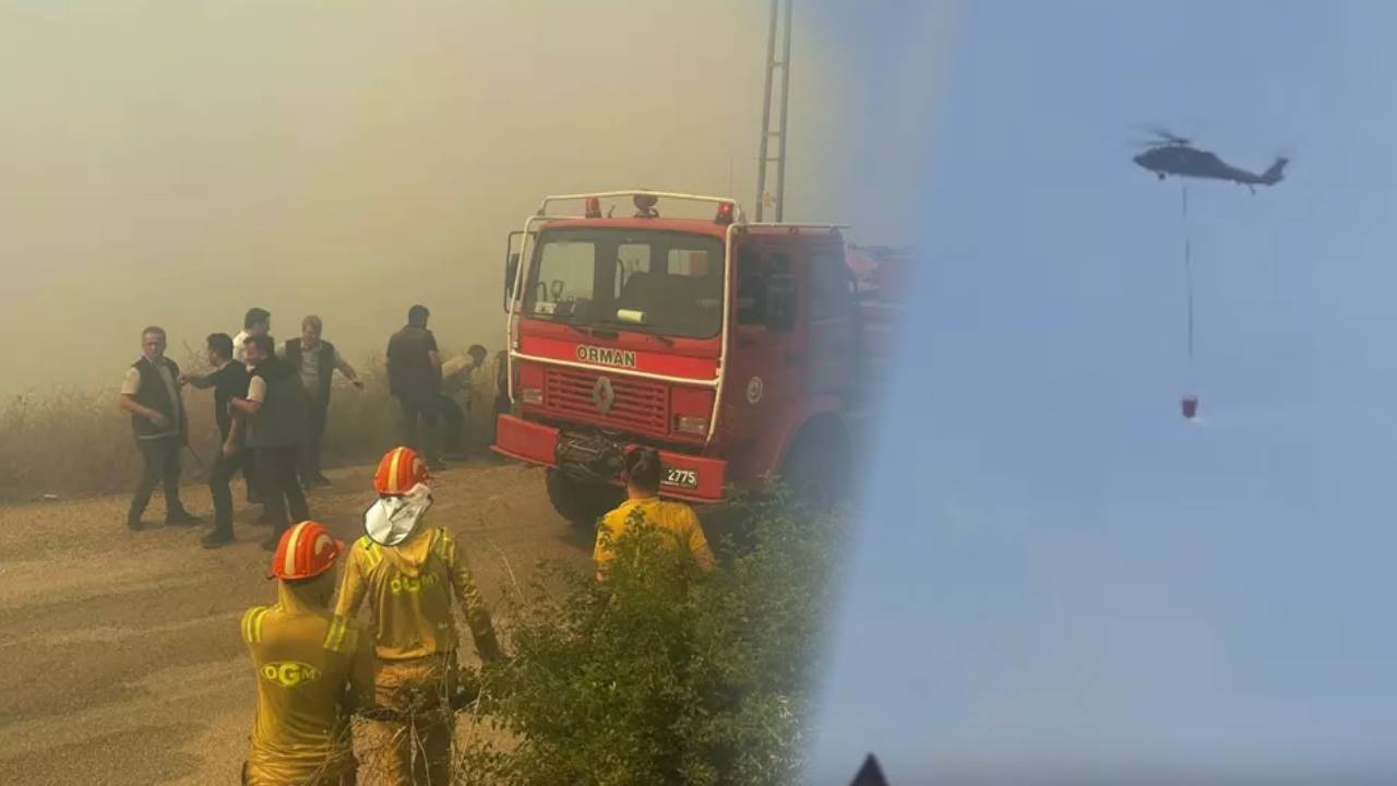 Kahraman itfaiyeciler 2 canı alevlerin arasından kurtardı! İlk müdahaleyi bakın nasıl yaptılar