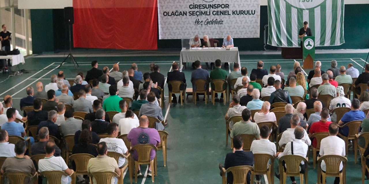 Giresunspor'da rakipsiz kazandı