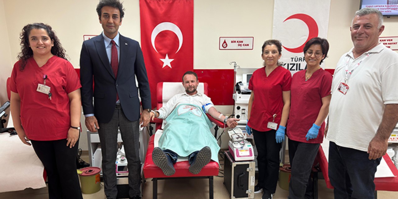 Babasının izinde: 58. kan bağışında aynı sözü hatırlıyor