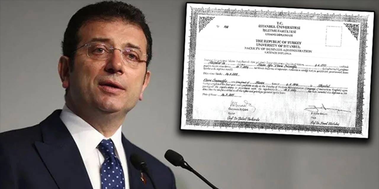 İmamoğlu'ndan videolu 'diploma' paylaşımı