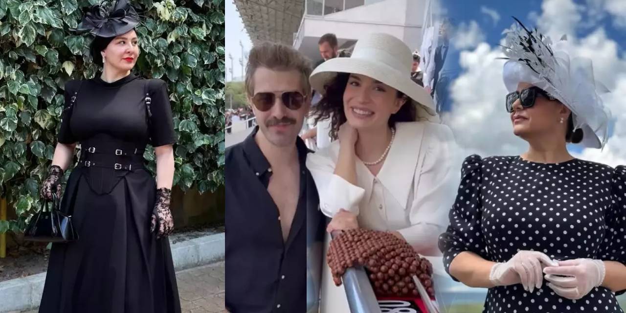 Gazi Koşusu'nda şıklık yarışı! Veliefendi Hipodromu ünlü akınına uğradı