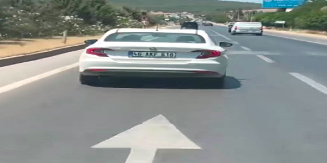 Ambulansa yol vermeyen sürücüye şaka gibi ceza