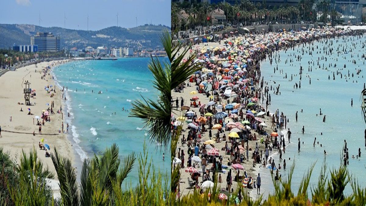 İşte demokrasinin resmi: Plajlar boşaldı