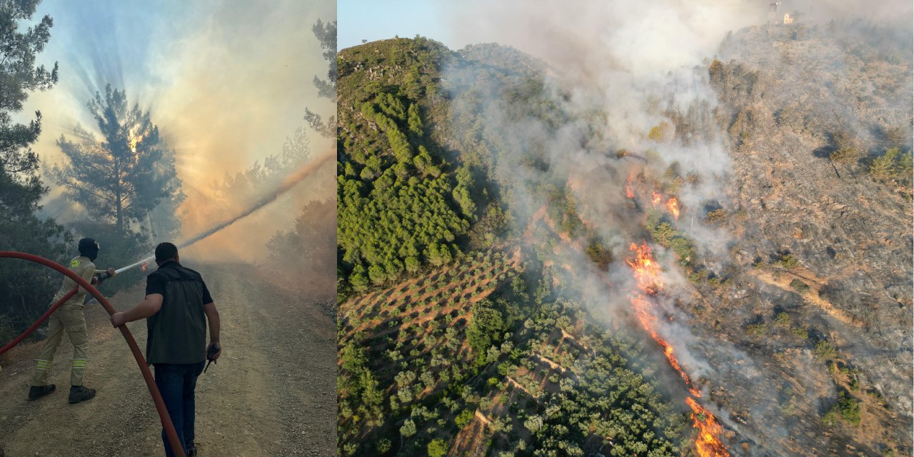 Yangın kabusu bu sefer Gazipaşa'da! Bir ev tahliye