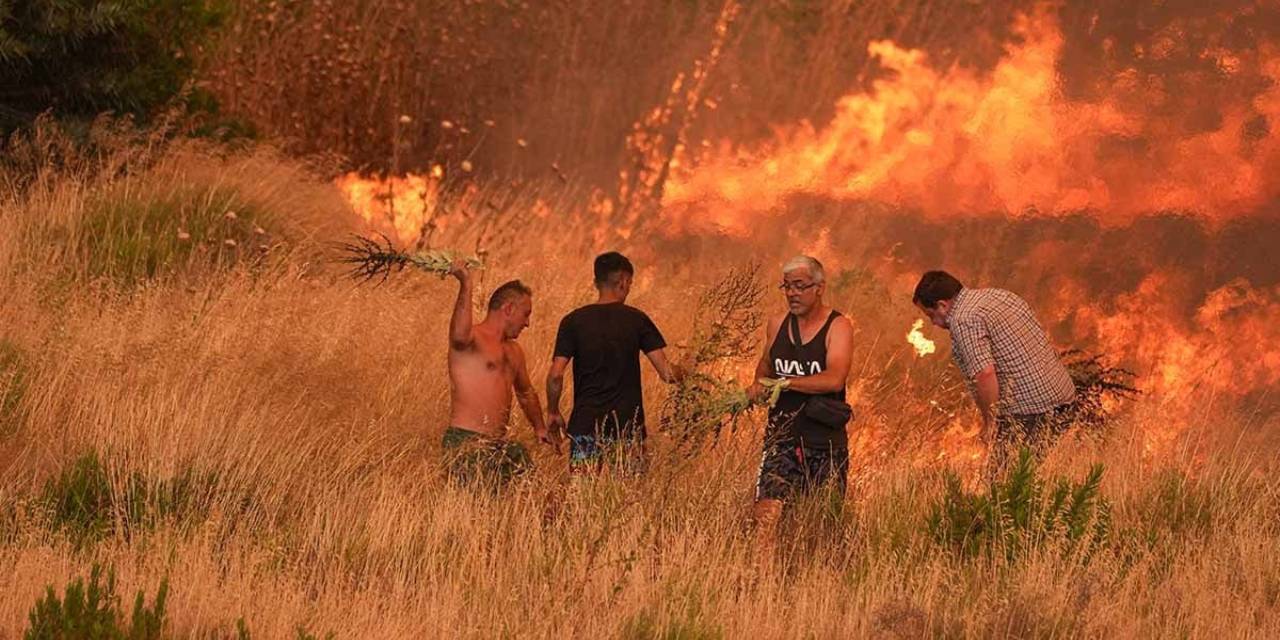 Alevlerin arasından böyle kurtuldular! "Yetişmek mümkün değildi"