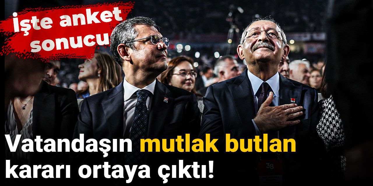 Vatandaşın 'mutlak butlan' kararı ortaya çıktı! İşte anket sonucu