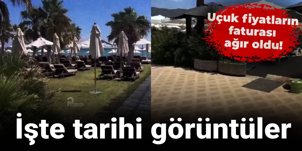 Uçuk fiyatların faturası ağır oldu! İşte tarihi görüntüler