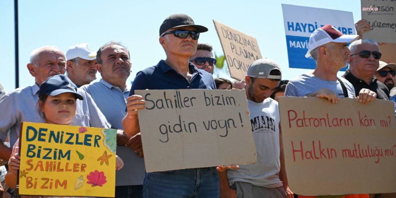 Antalya Demre'de 'otel' protestosu!