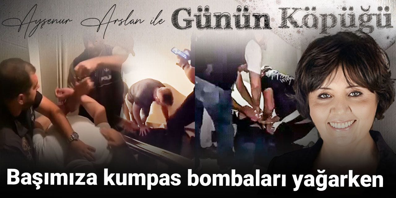 Başımıza kumpas bombaları yağarken...