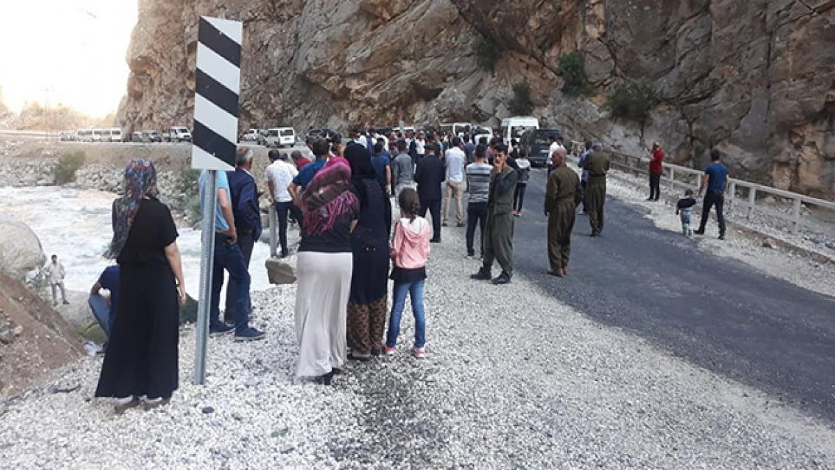 Duyan akın etti! Hızını alamadı bisikletiyle suya uçtu