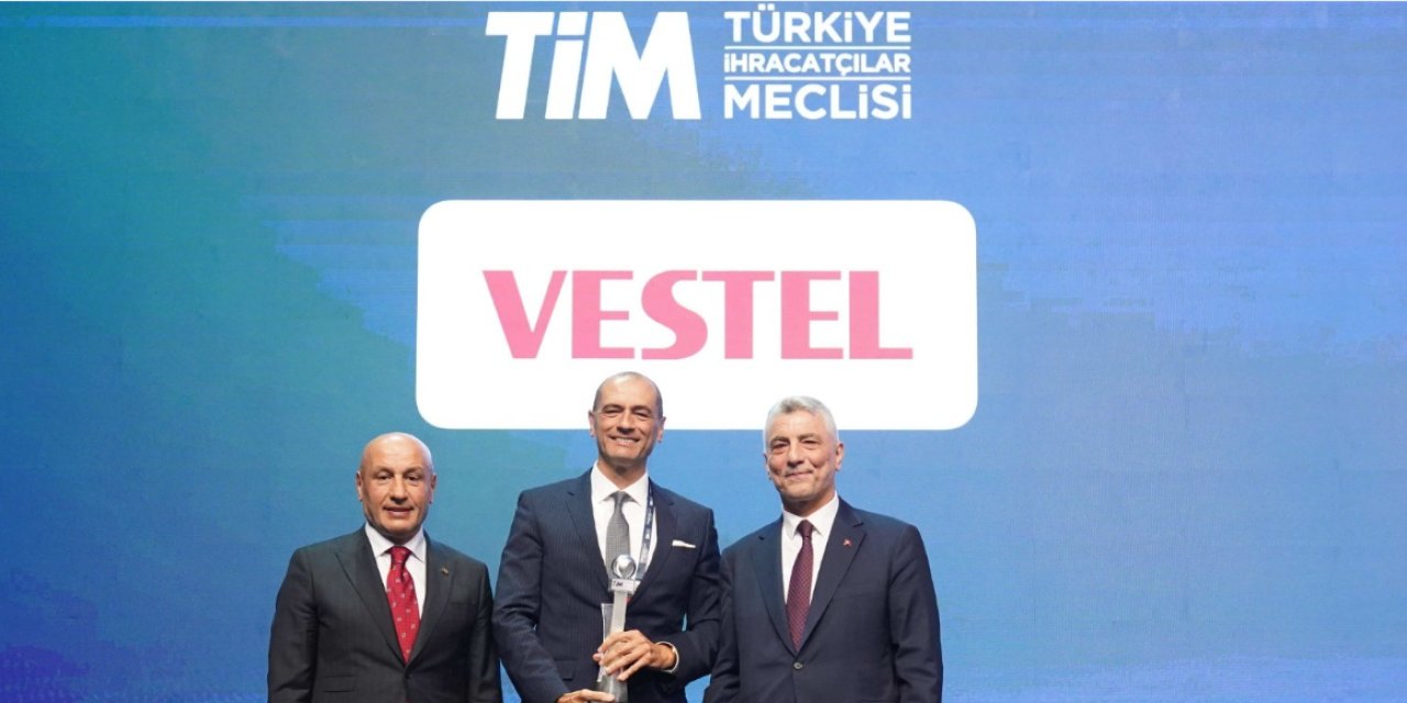Vestel 27 yıldır Elektrik-Elektronik sektörünün  ihracat şampiyonu
