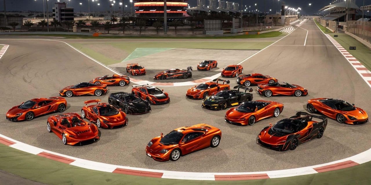 Ne hazine: Dünyanın en büyük McLaren koleksiyonu satışta