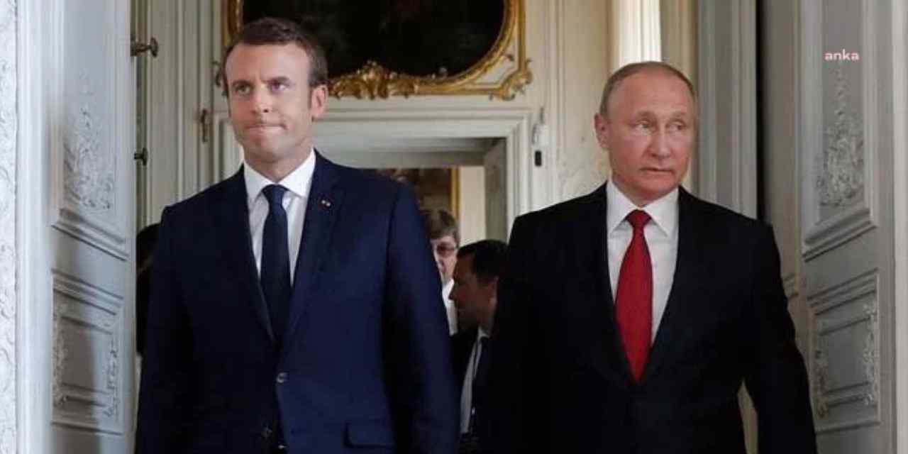 Putin ve Macron'dan üç yıl sonra bir ilk