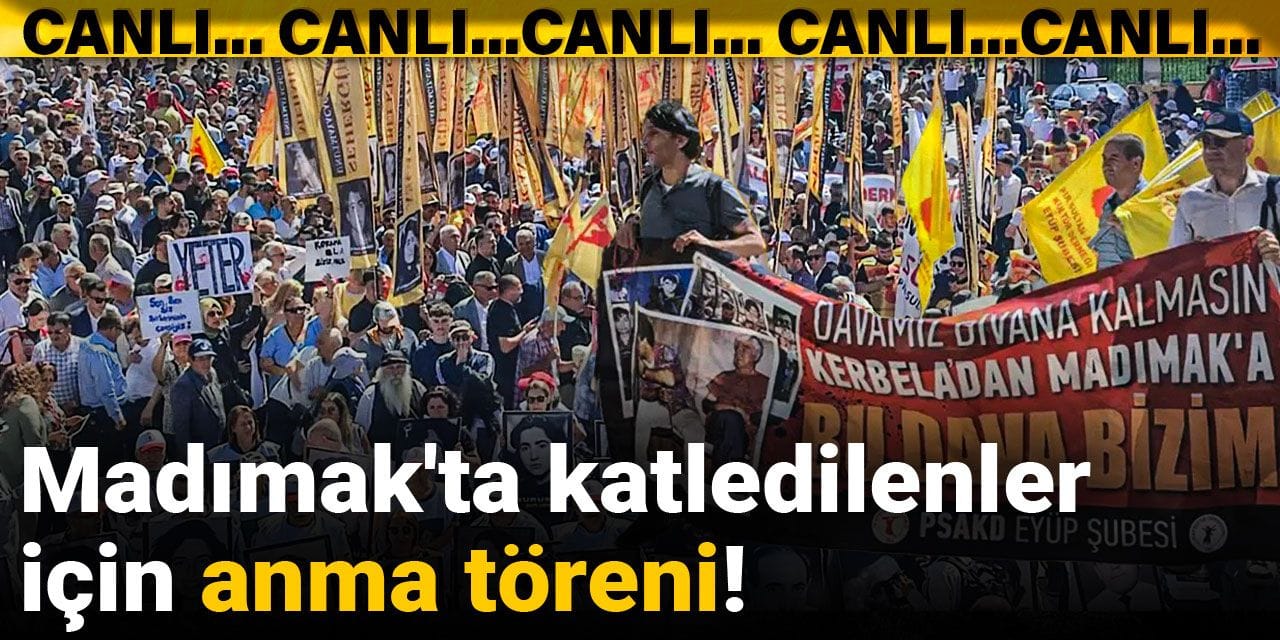 Madımak'ta katledilenler için anma töreni!