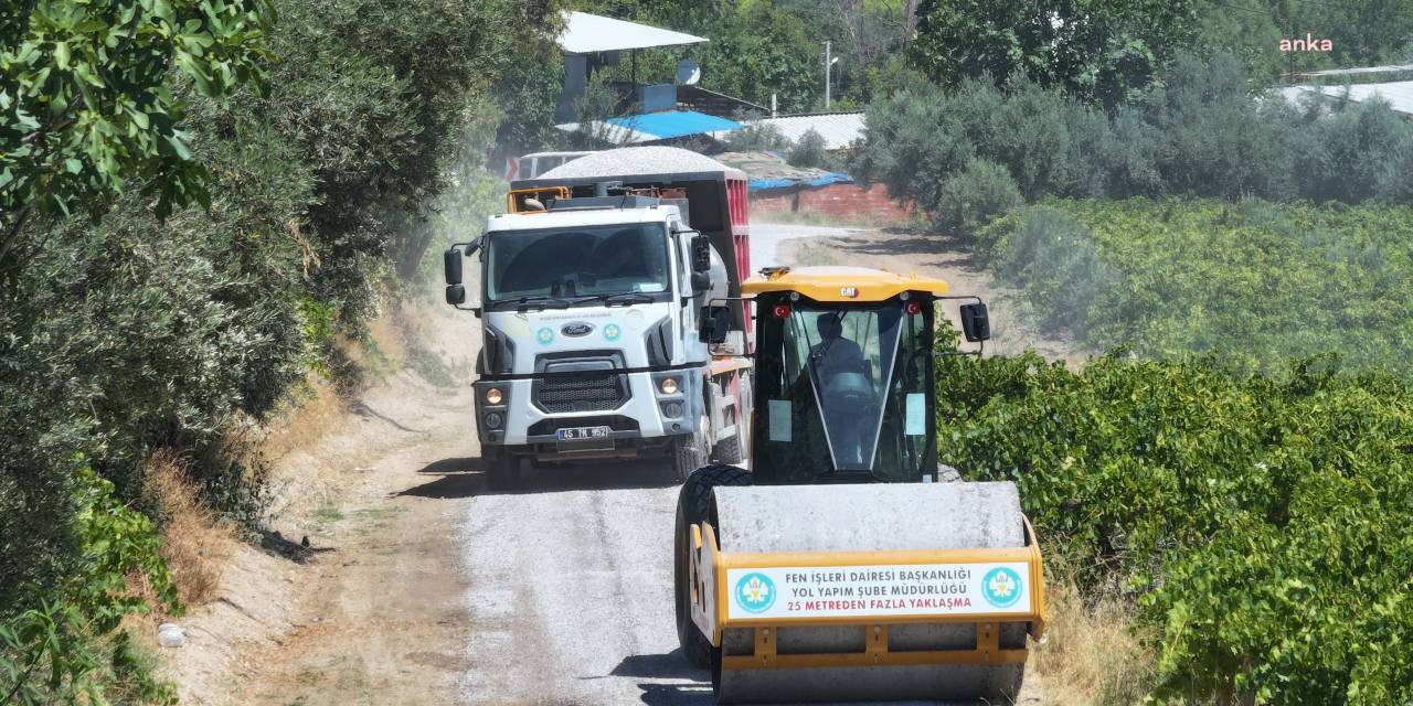 Belediye 3 mahalleye silindirle girdi