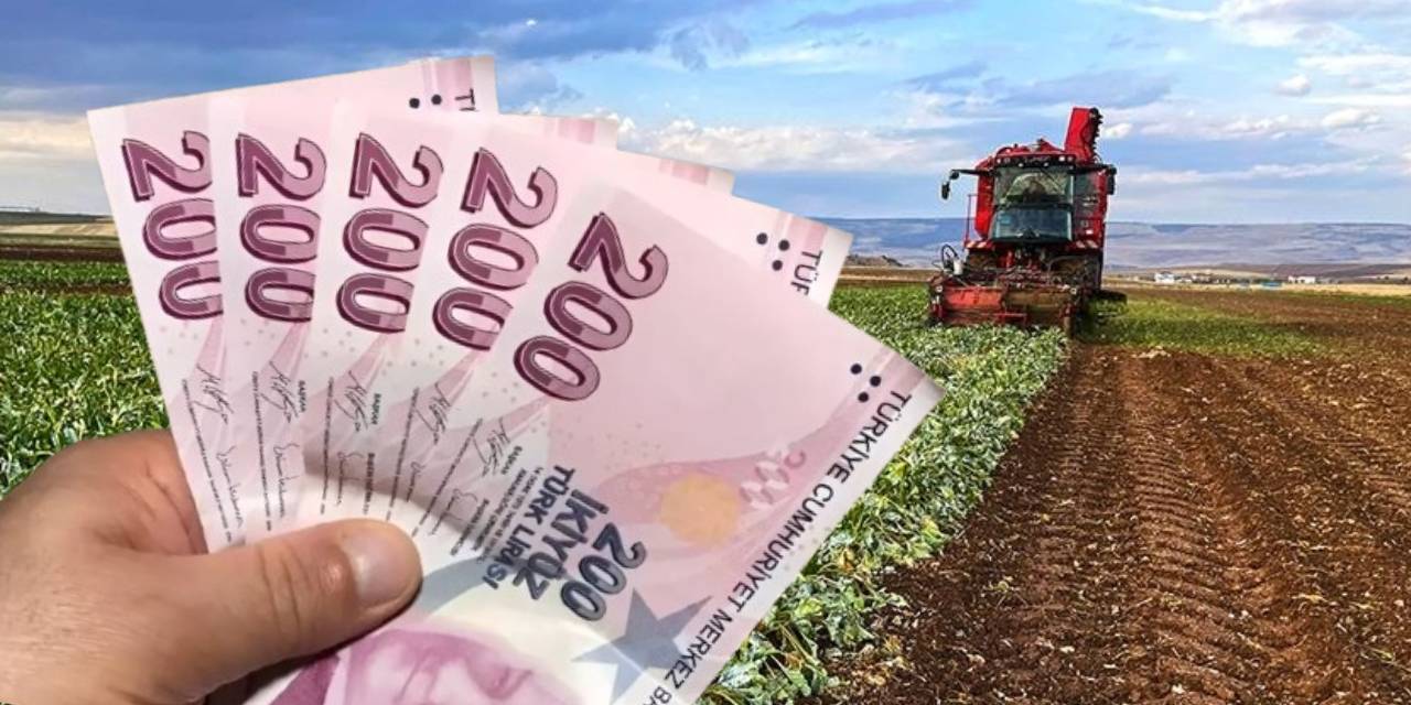 Çiftçinin hesabına toplamda 2 milyar lira yattı