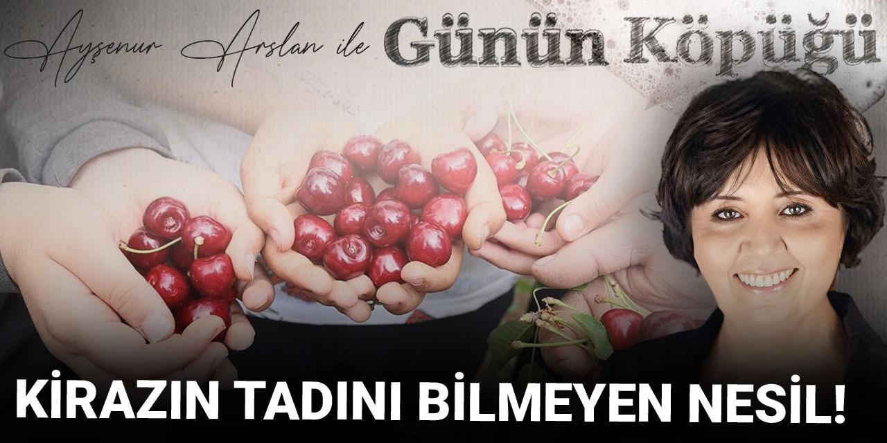 Kirazın tadını bilmeyen nesil!