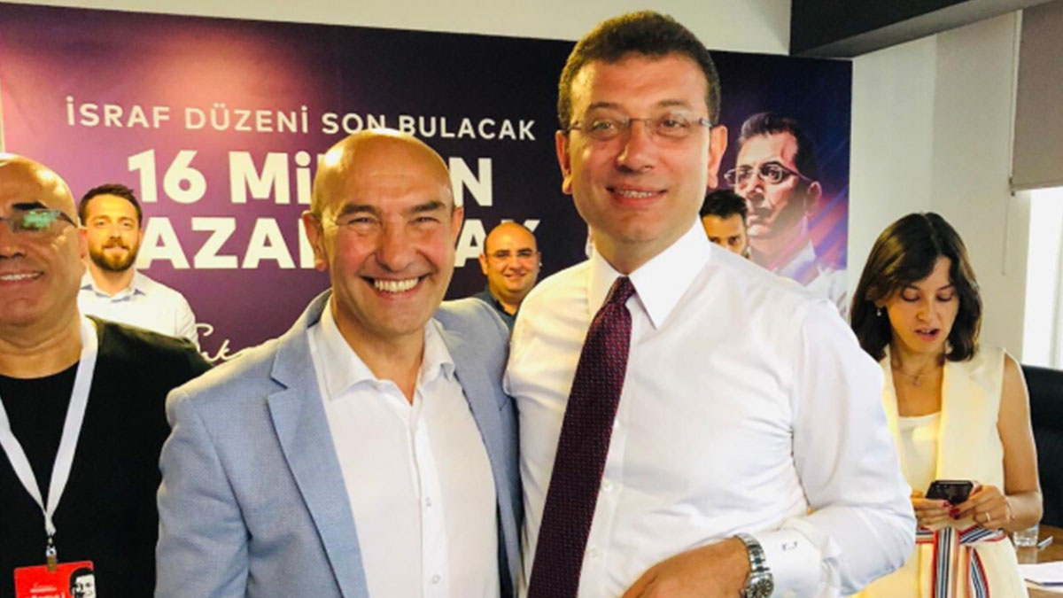 Tunç Soyer, İmamoğlu'na destek için İstanbul'a geldi