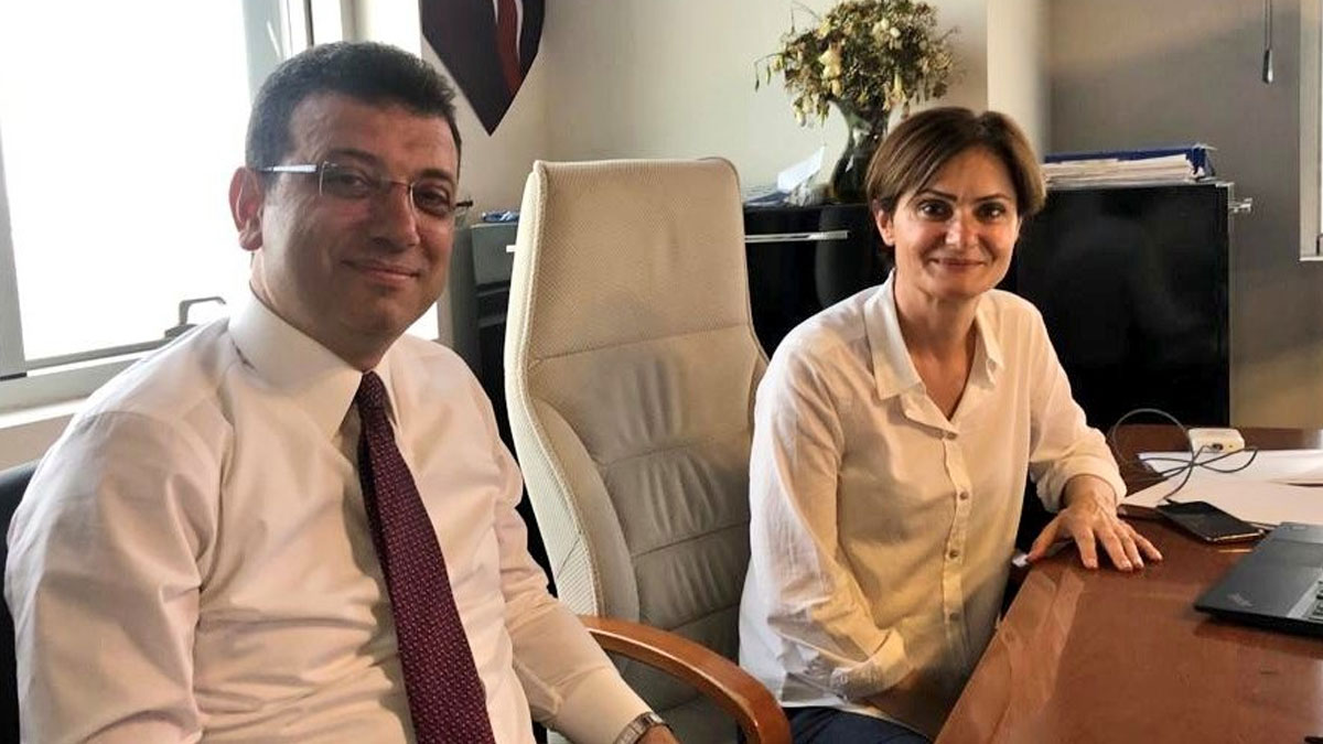 İmamoğlu ve Kaftancıoğlu'nun seçimi takip ettiği SKM'den ilk fotoğraf
