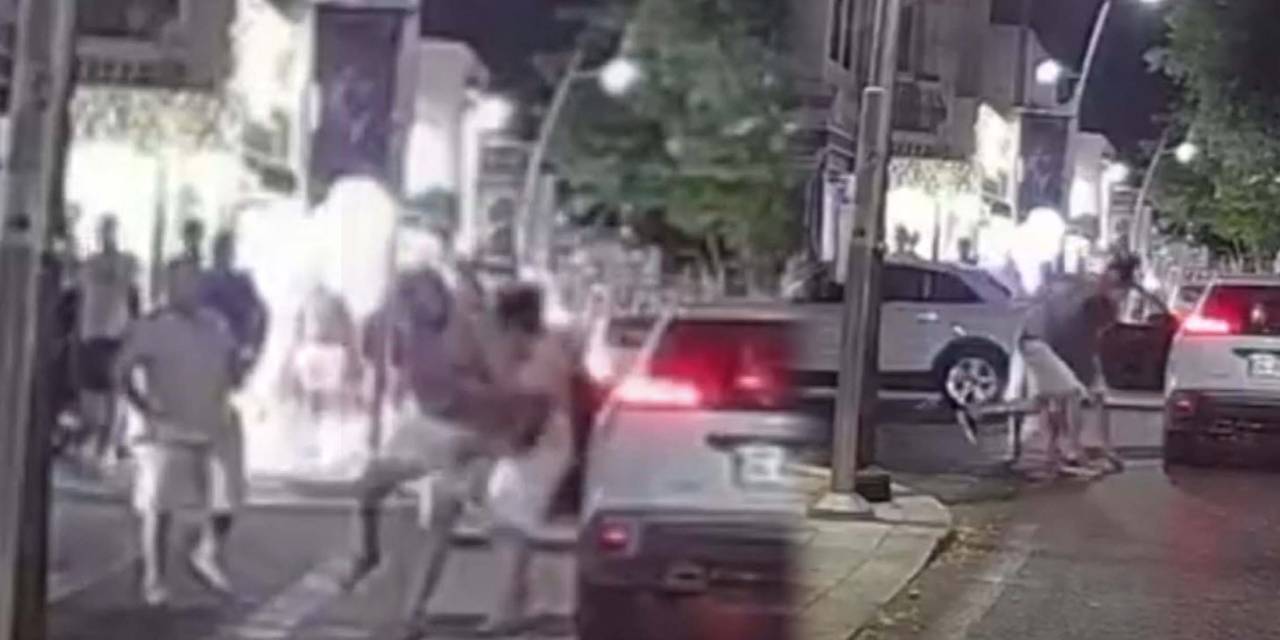 Yol verme kavgasında yumruklar konuştu!