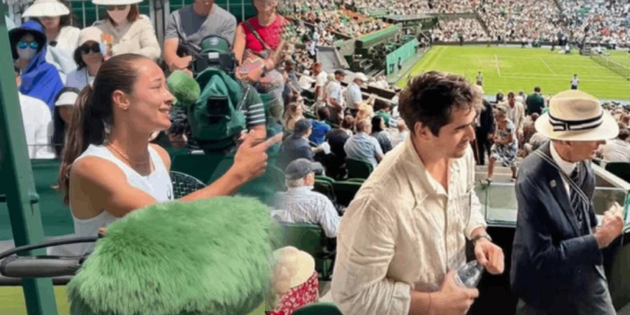 Wimbledon'da Zeynep'e "Şovv!" desteği Mert Ramazan Demir'den geldi