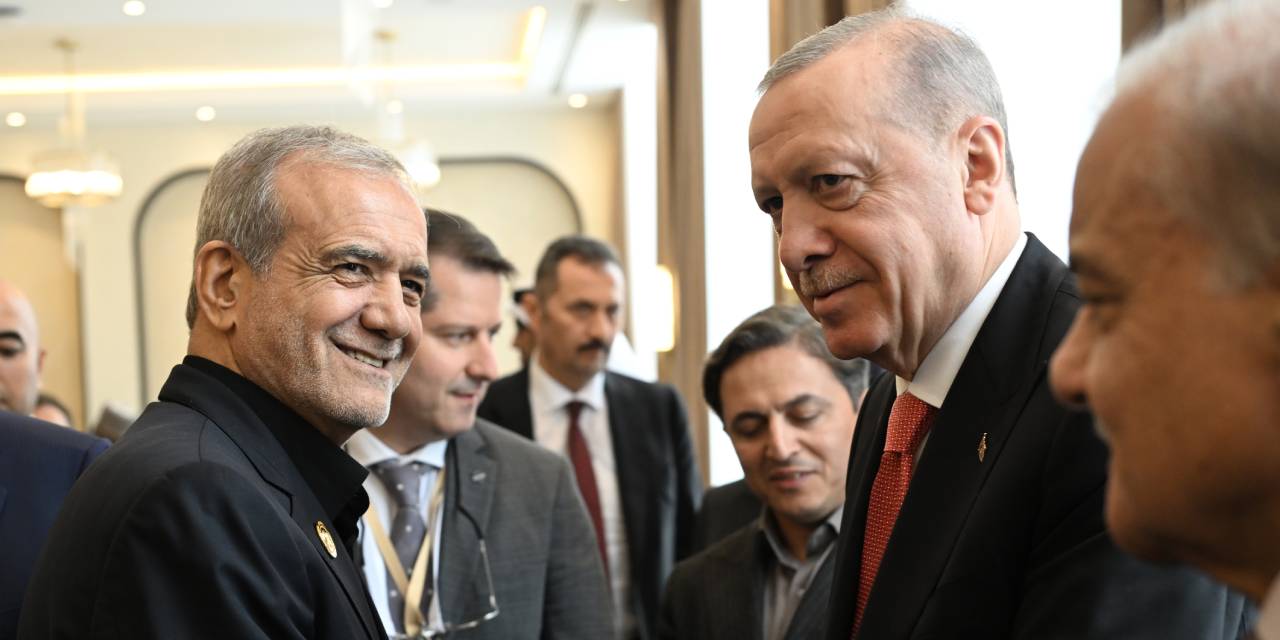 Erdoğan İran Cumhurbaşkanı ile bir araya geldi