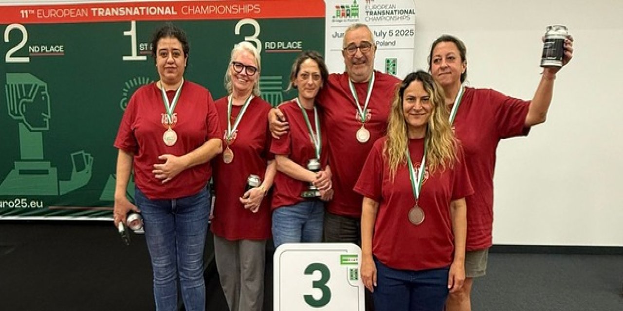 Galatasaraylı kadınlar bronz kazandı