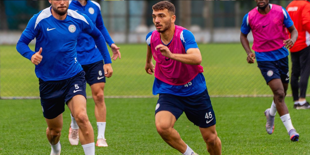 Çaykur Rizespor'da tempo yükseldi