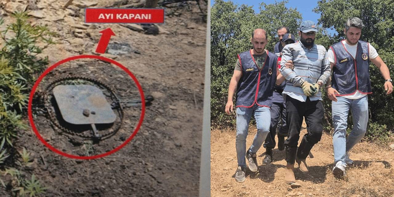 29 yıllık kesinleşmiş cezayla aranan firari, dağda kurduğu tuzaklarla yakalandı!