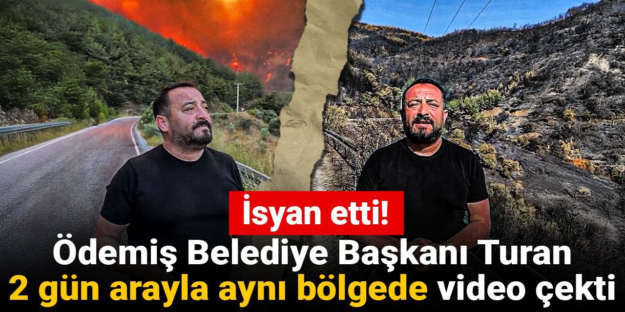 Ödemiş Belediye Başkanı Turan 2 gün arayla aynı bölgede video çekti: İsyan etti