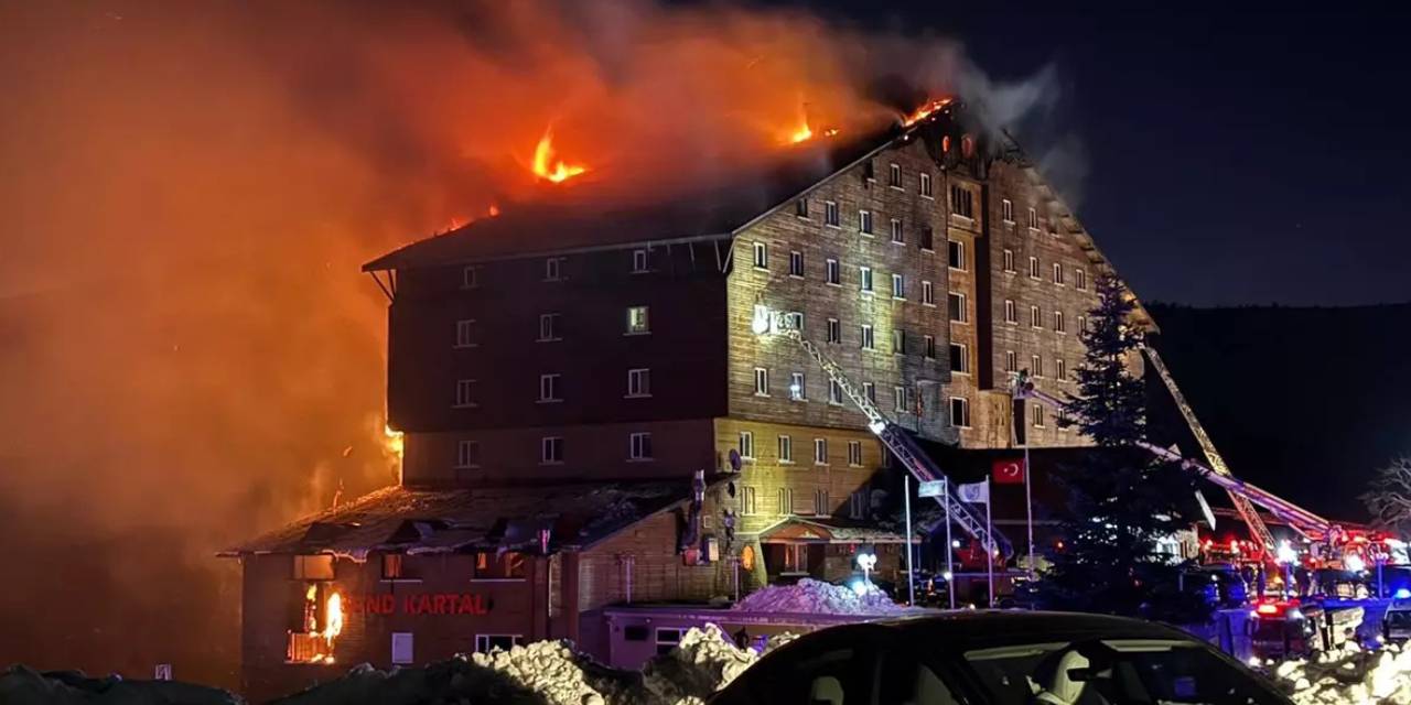 Kartalkaya yangını davasında 4.gün: Grand Kartal Otel'in sahibi Halit Ergül işçileri suçladı